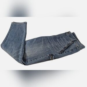 White House Jeans Women's Size 8 Blue High-Rise The Slim Ankle Denim 28" Inseam